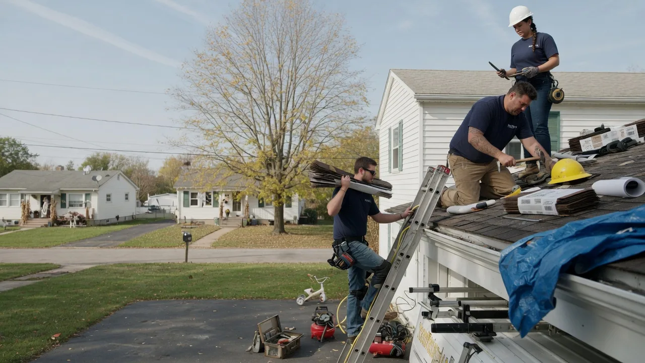 Local Roofing Contractors in Bourbon, IN near me